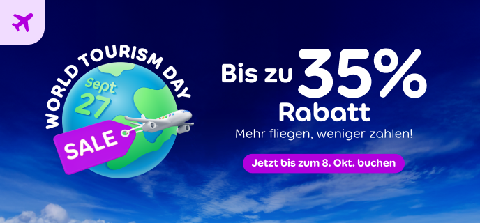 Flug- oder Aktivitätsangebot 0